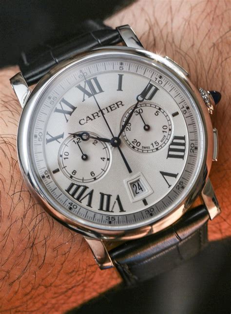 cartier rotonde chronograph 40mm|rotonde cartier watch.